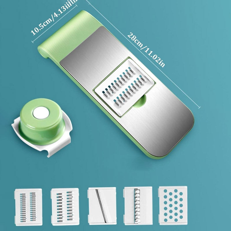 5-in-1 Vegetable Cutter β Multi-Function Kitchen Slicer