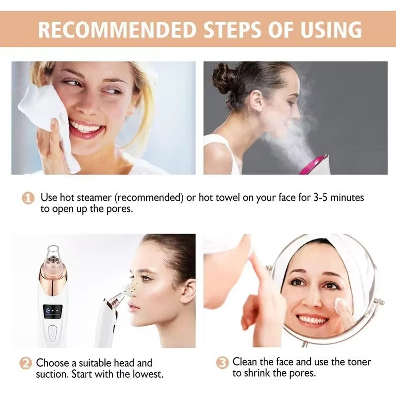 Electric Blackhead Remover β Deep Pore Vacuum Cleaner