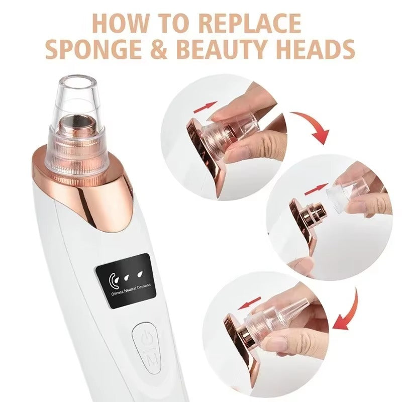 Electric Blackhead Remover β Deep Pore Vacuum Cleaner