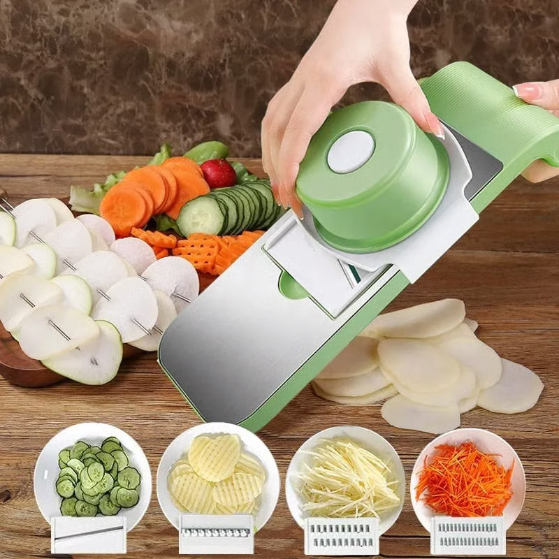 5-in-1 Vegetable Cutter – Multi-Function Kitchen Slicer